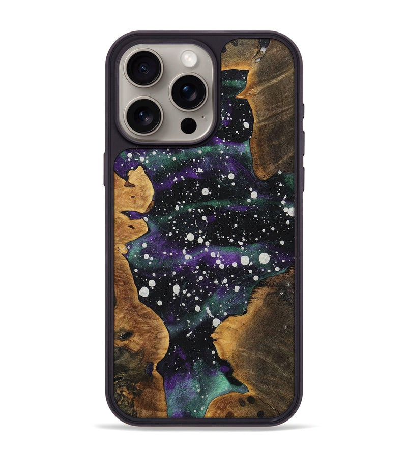 iPhone 15 Pro Max Wood+Resin Phone Case - Roland (Cosmos, 713816)