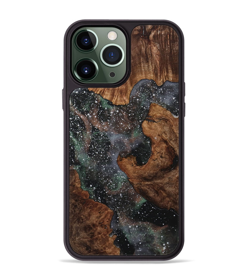 iPhone 13 Pro Max Wood+Resin Phone Case - Perla (Cosmos, 713822)