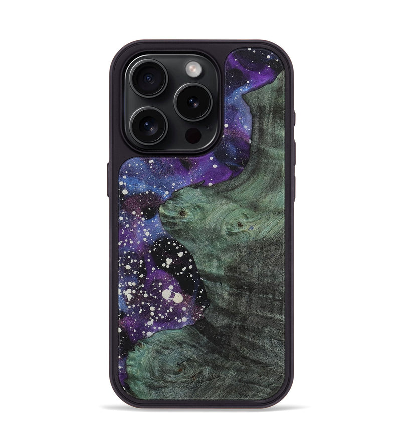 iPhone 15 Pro Wood+Resin Phone Case - Moises (Cosmos, 713826)