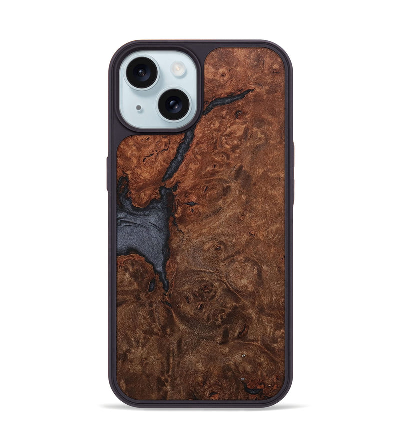 iPhone 15  Phone Case - Amora (Wood Burl, 714069)