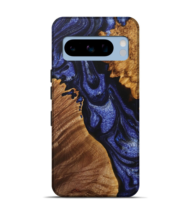 Pixel 8 Pro Wood+Resin Live Edge Phone Case - Analia (Purple, 714273)