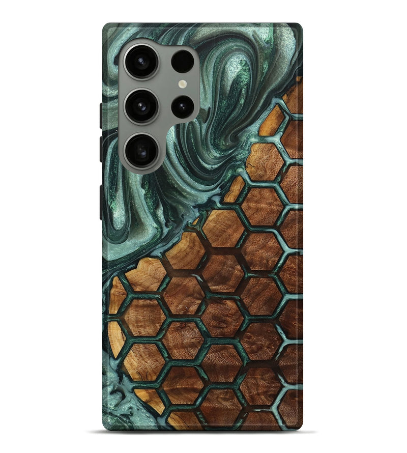 Galaxy S24 Ultra Wood+Resin Live Edge Phone Case - Steve (Pattern, 714283)