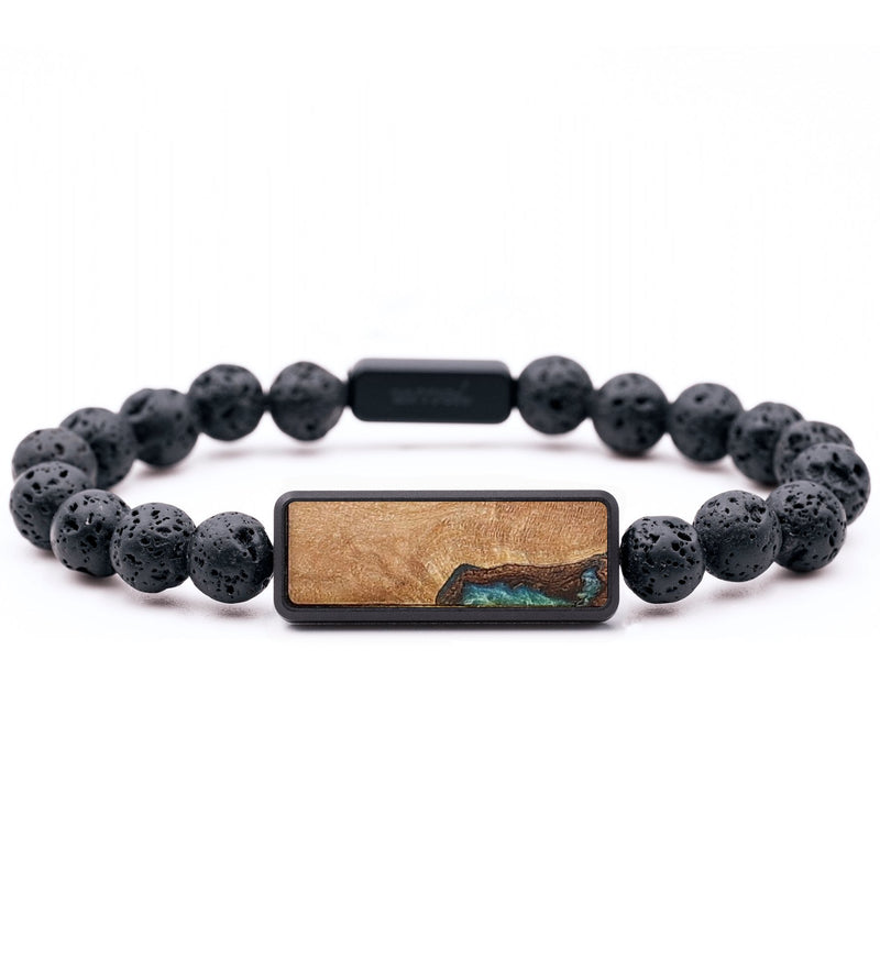 Lava Bead  Bracelet - Aden (Wood Burl, 714556)