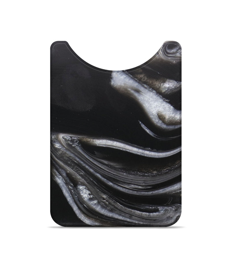 Live Edge ResinArt Wallet - Colin (Black & White, 714589)