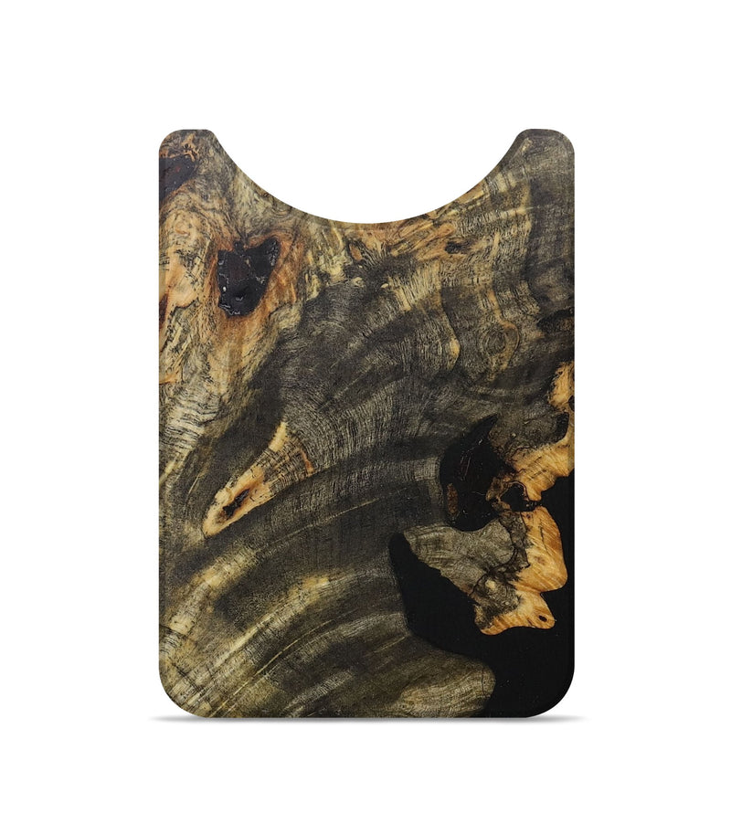 Live Edge Wood+Resin Wallet - Skylar (Wood Burl, 714595)