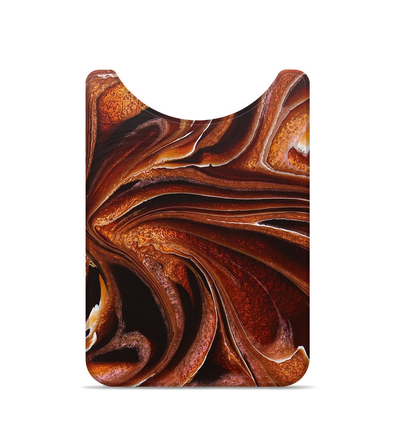 Live Edge ResinArt Wallet - June (Red, 714596)