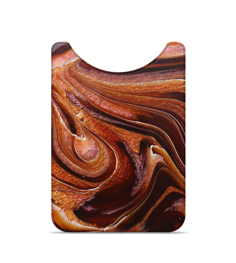Live Edge ResinArt Wallet - Rickie (Red, 714597)