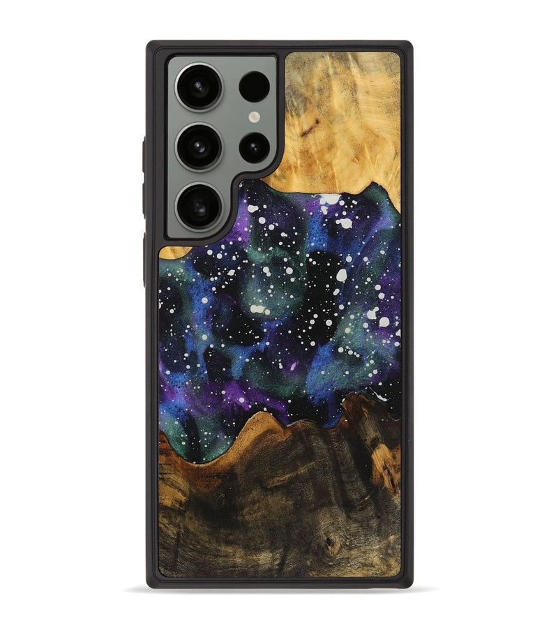 Galaxy S23 Ultra Wood+Resin Phone Case - Joni (Cosmos, 714635)
