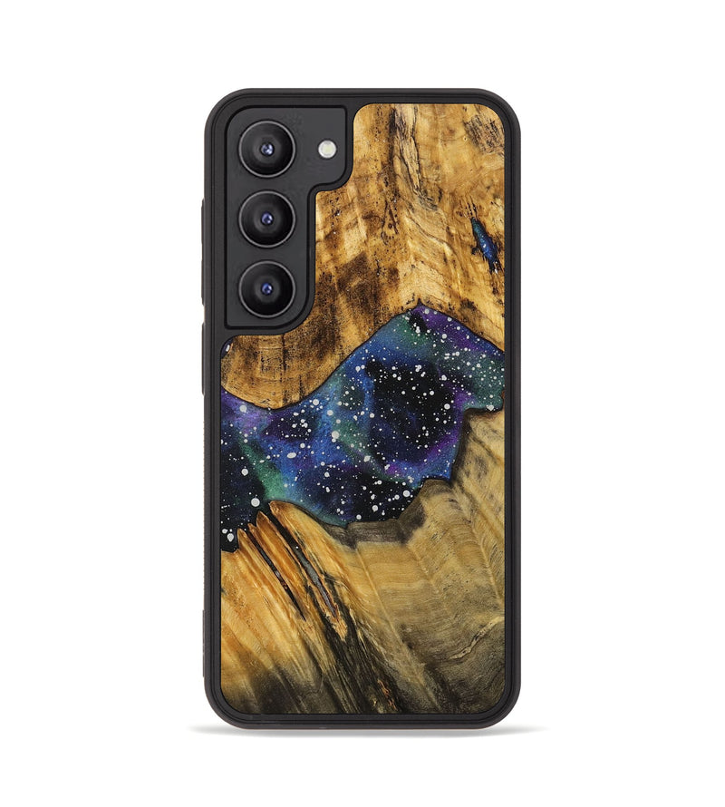 Galaxy S23 Wood+Resin Phone Case - Brielle (Cosmos, 714638)