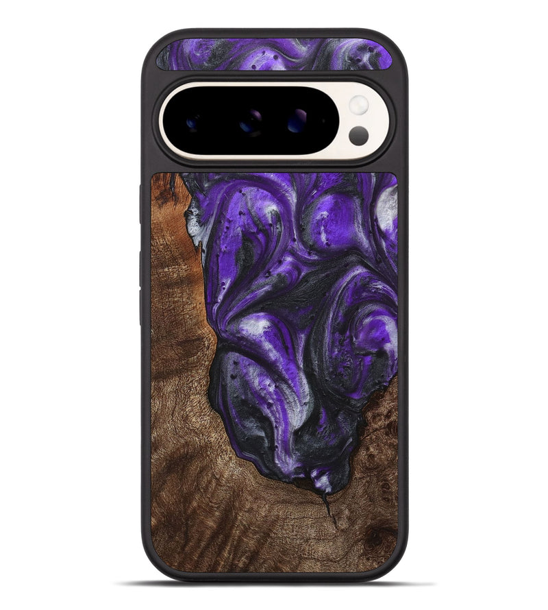 Pixel 9 Pro XL Wood+Resin Phone Case - Russell (Purple, 714824)