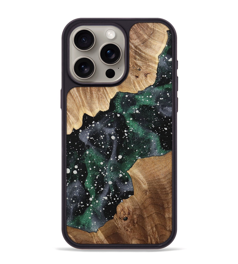 iPhone 15 Pro Max Wood+Resin Phone Case - Sierra (Cosmos, 714837)