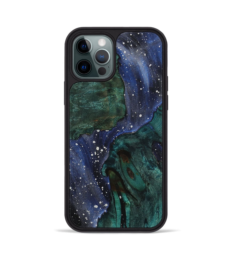 iPhone 12 Pro Wood+Resin Phone Case - Camille (Cosmos, 714843)