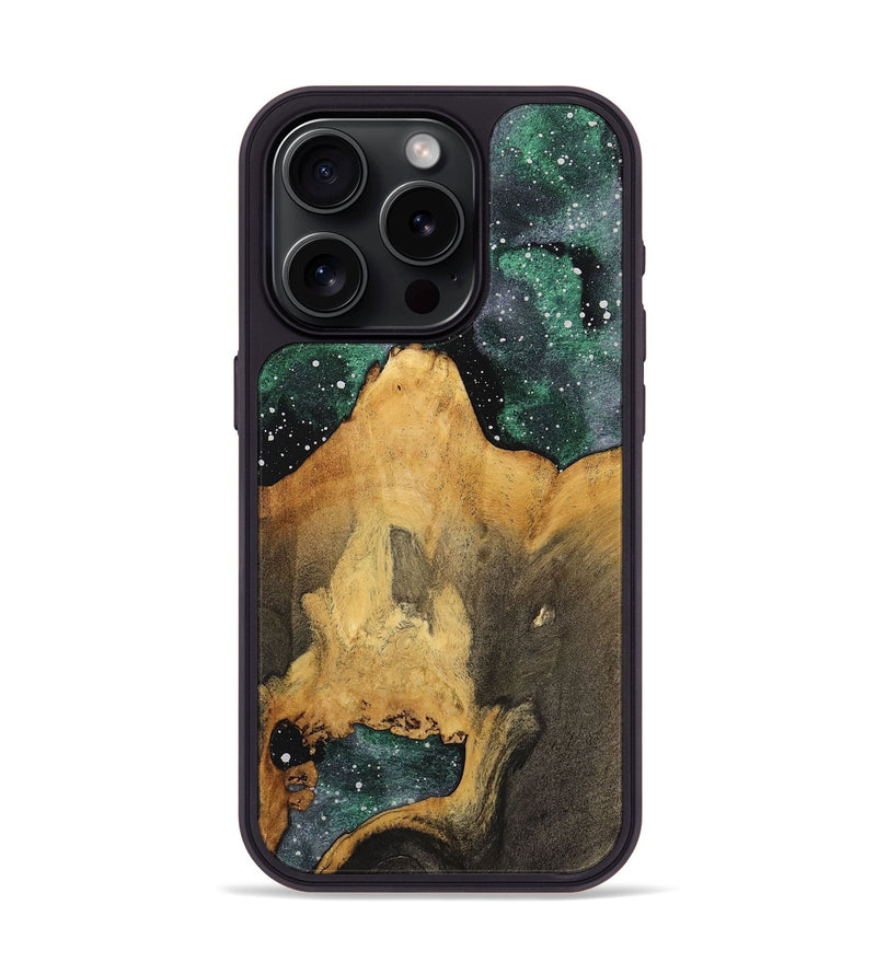 iPhone 15 Pro Wood+Resin Phone Case - Sydney (Cosmos, 714847)