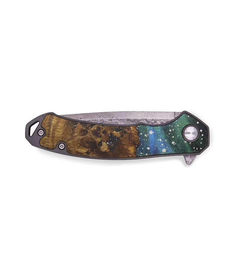EDC Wood+Resin Pocket Knife - Alessandra (Cosmos, 714993)