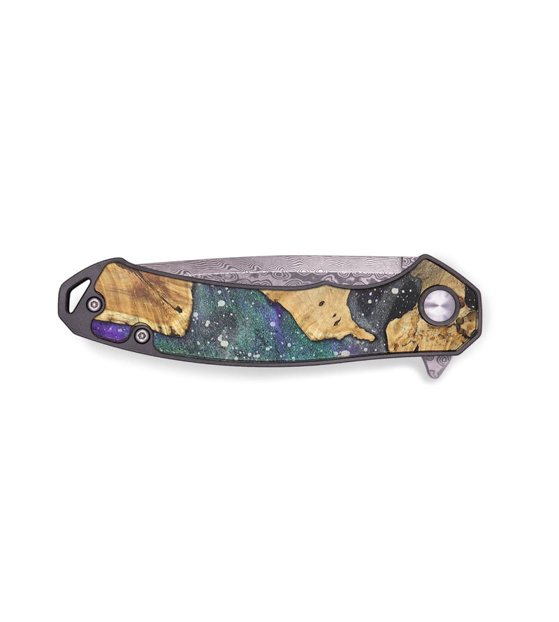 EDC Wood+Resin Pocket Knife - Chandler (Cosmos, 714995)