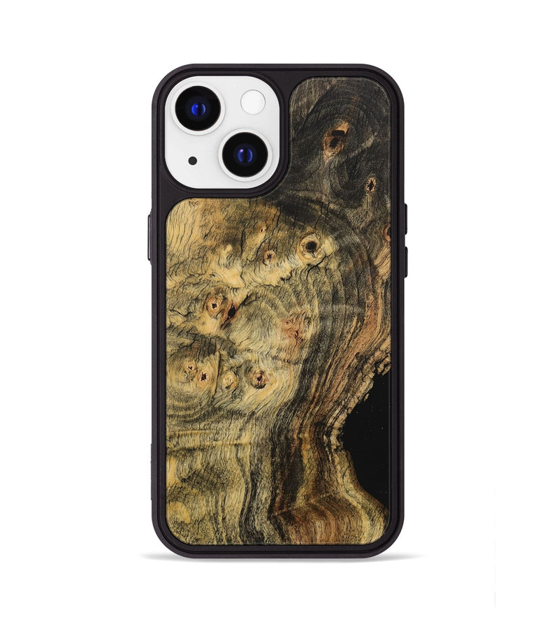iPhone 13 Wood+Resin Phone Case - Daryl (Wood Burl, 715138)