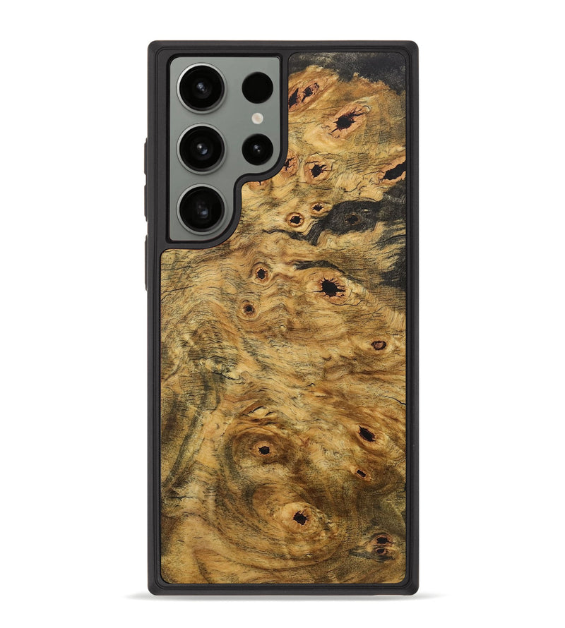 Galaxy S23 Ultra Wood+Resin Phone Case - India (Wood Burl, 715142)