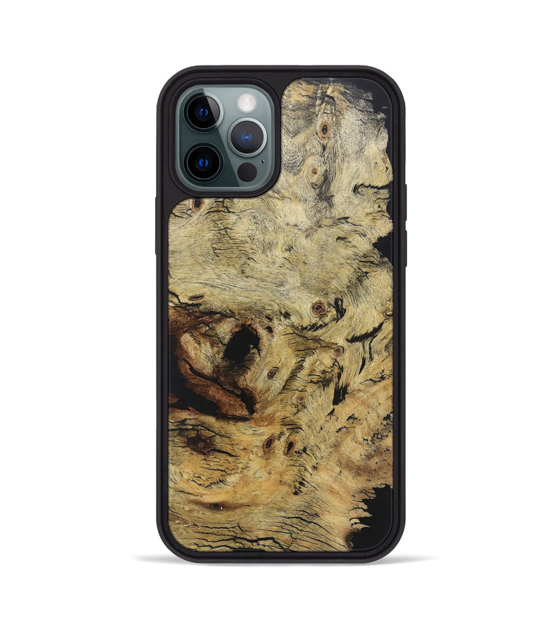 iPhone 12 Pro Wood+Resin Phone Case - Diane (Wood Burl, 715143)