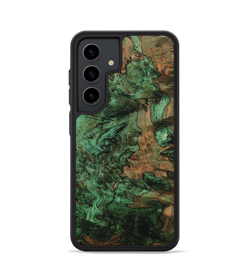 Galaxy S24 Wood+Resin Phone Case - Hilary (Wood Burl, 715154)