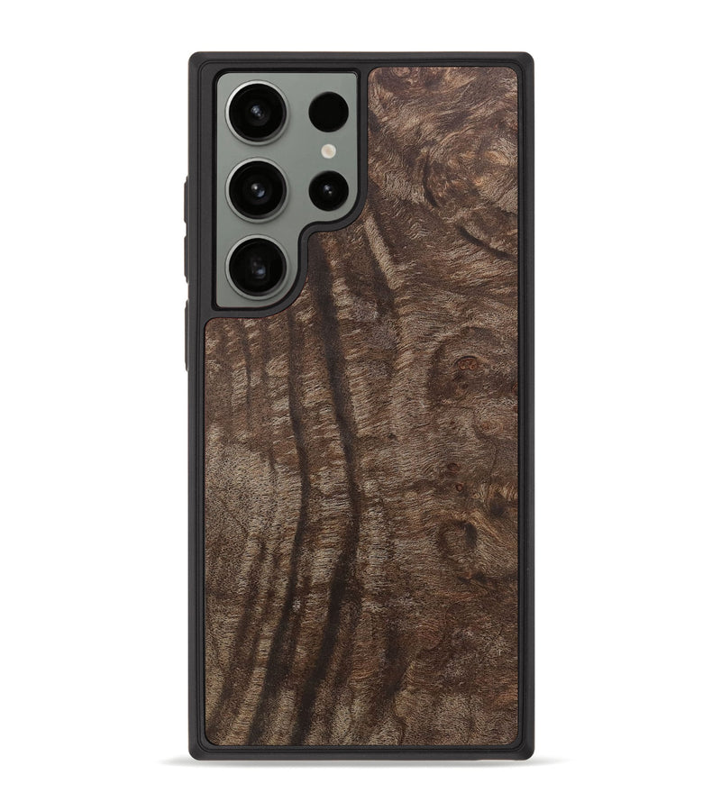 Galaxy S23 Ultra Wood+Resin Phone Case - Krista (Wood Burl, 715160)