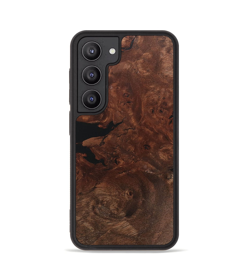 Galaxy S23 Wood+Resin Phone Case - Jayden (Wood Burl, 715162)