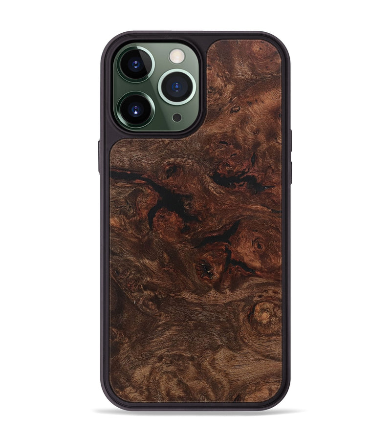 iPhone 13 Pro Max Wood+Resin Phone Case - Rudy (Wood Burl, 715168)