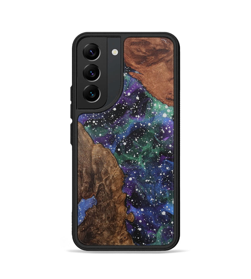 Galaxy S22 Wood+Resin Phone Case - Emersyn (Cosmos, 715296)