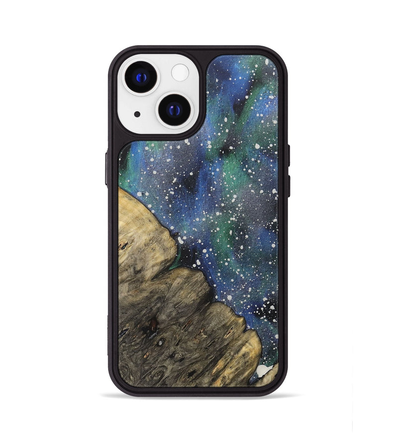 iPhone 13 Wood+Resin Phone Case - Emmett (Cosmos, 715322)
