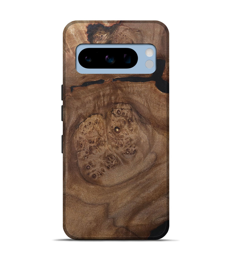 Pixel 8 Pro Wood+Resin Live Edge Phone Case - Miles (Wood Burl, 715345)