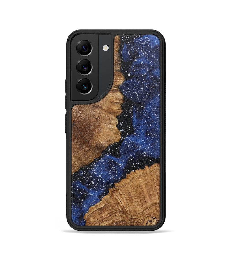 Galaxy S22 Wood+Resin Phone Case - Brianna (Cosmos, 715690)