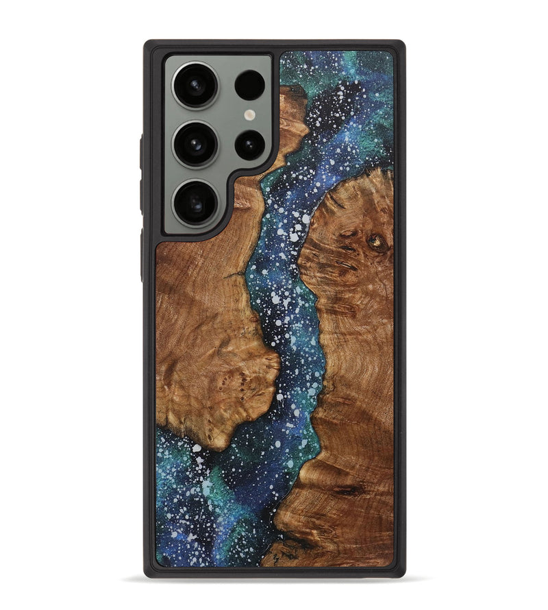 Galaxy S23 Ultra Wood+Resin Phone Case - Blair (Cosmos, 715693)