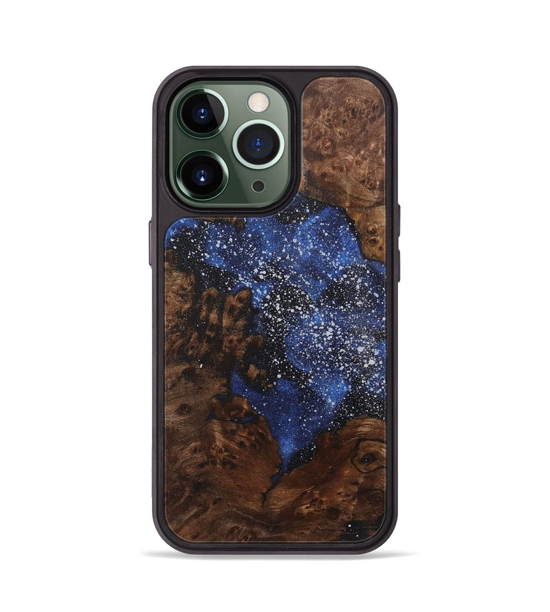 iPhone 13 Pro Wood+Resin Phone Case - Nataly (Cosmos, 715697)