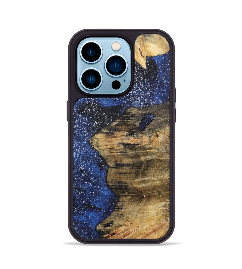 iPhone 14 Pro Wood+Resin Phone Case - Della (Cosmos, 715700)