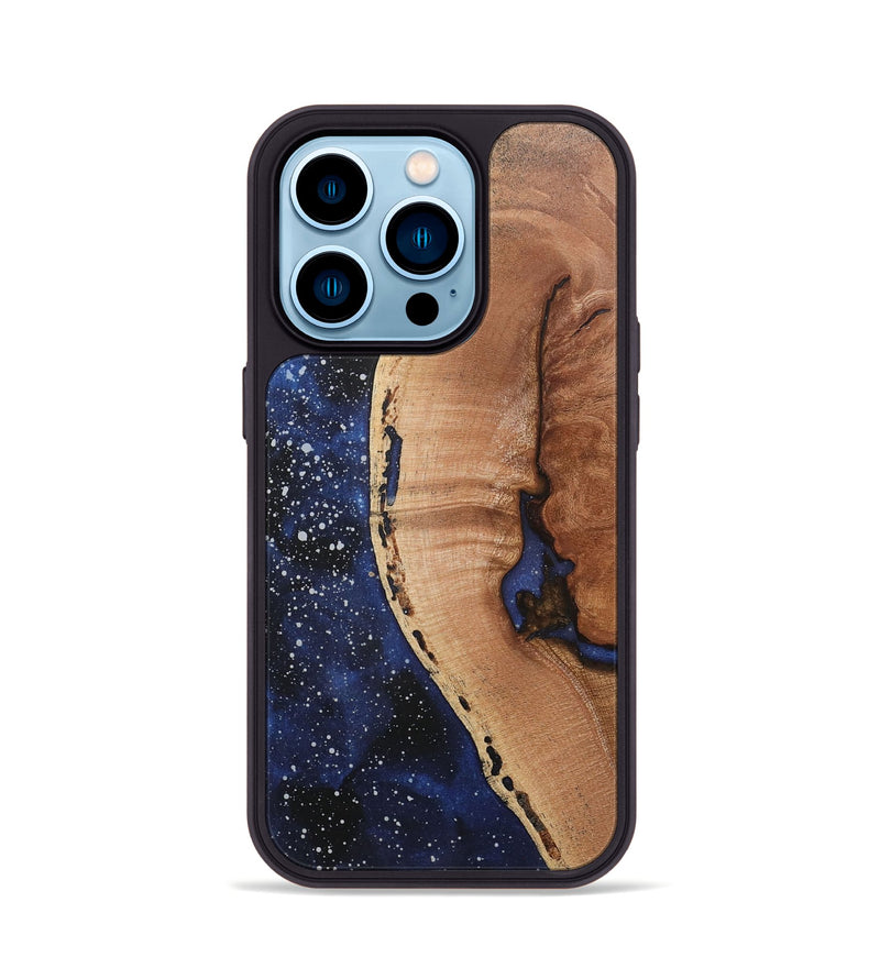 iPhone 14 Pro Wood+Resin Phone Case - Tanner (Cosmos, 715704)