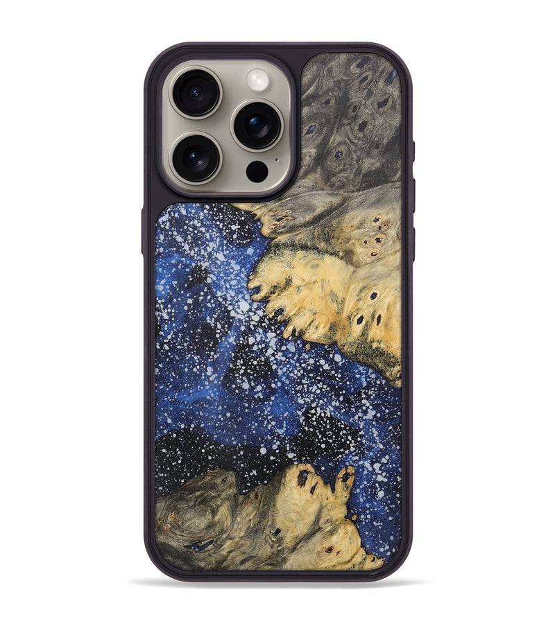 iPhone 15 Pro Max Wood+Resin Phone Case - Valerie (Cosmos, 715710)