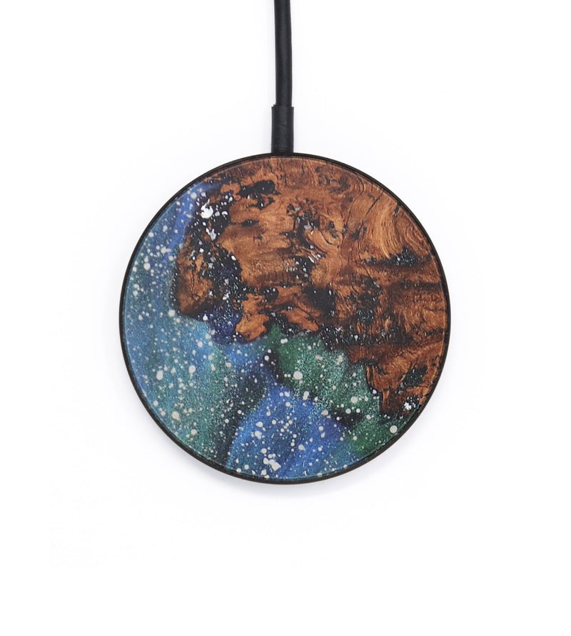 Circle Wood+Resin Wireless Charger - Milton (Cosmos, 715781)