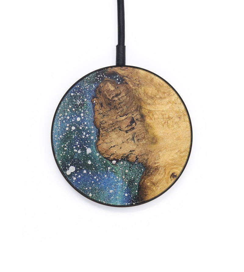 Circle Wood+Resin Wireless Charger - Presley (Cosmos, 715782)
