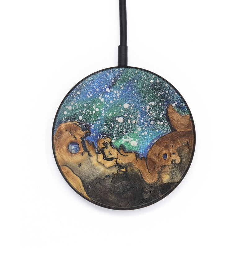 Circle Wood+Resin Wireless Charger - Wendy (Cosmos, 715783)