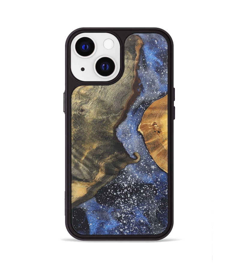 iPhone 13 Wood+Resin Phone Case - Antonio (Cosmos, 715963)