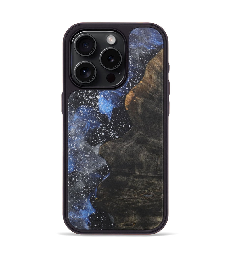 iPhone 15 Pro Wood+Resin Phone Case - Taryn (Cosmos, 715983)