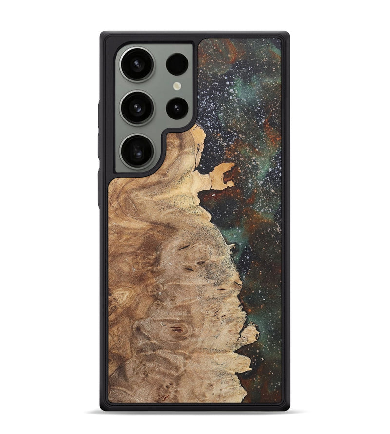 Galaxy S24 Ultra Wood+Resin Phone Case - Vonda (Cosmos, 715988)