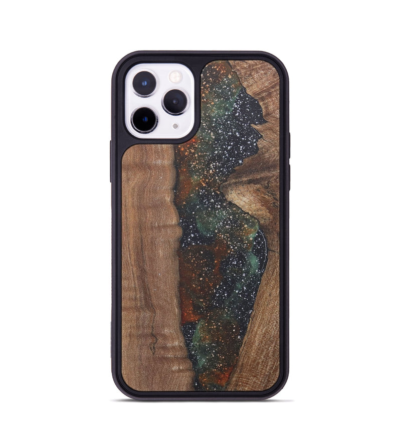 iPhone 11 Pro Wood+Resin Phone Case - Alma (Cosmos, 715991)