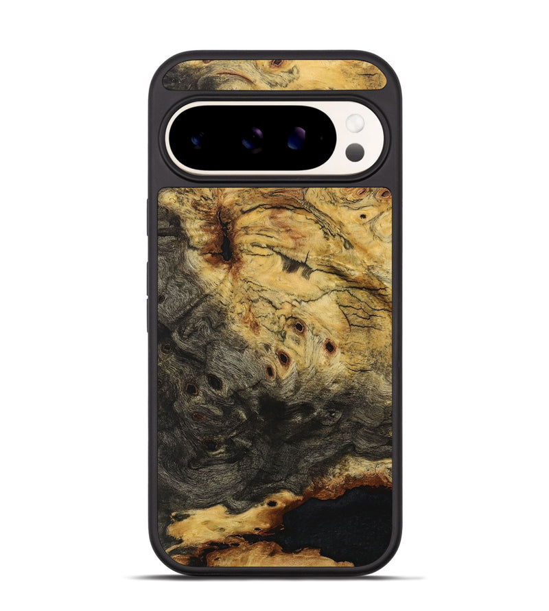 Pixel 9 Pro Wood+Resin Phone Case - Barrett (Wood Burl, 716057)