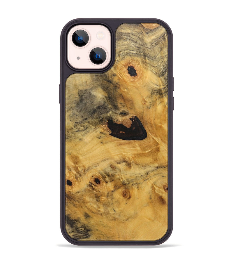 iPhone 14 Plus Wood+Resin Phone Case - Bradley (Wood Burl, 716066)