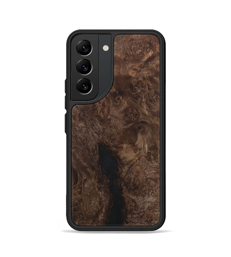 Galaxy S22 Wood+Resin Phone Case - Ethan (Wood Burl, 716072)