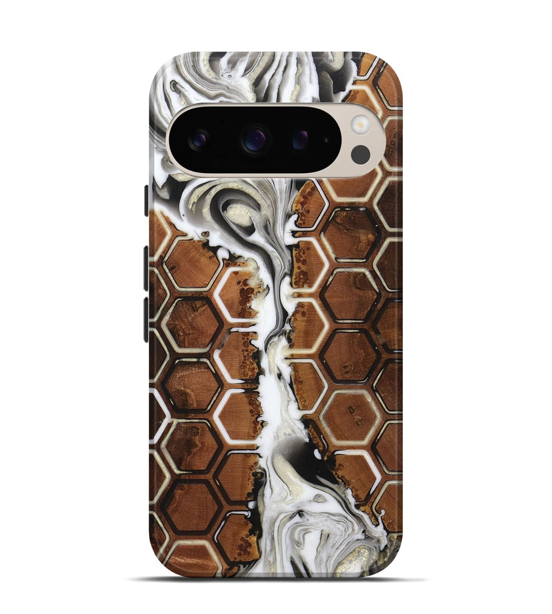 Pixel 9 Pro Wood+Resin Live Edge Phone Case - Marcus (Pattern, 716094)