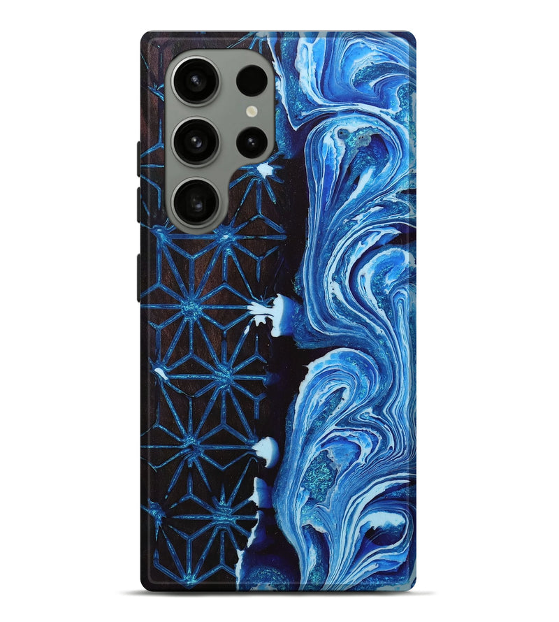 Galaxy S23 Ultra Wood+Resin Live Edge Phone Case - Kody (Pattern, 716101)