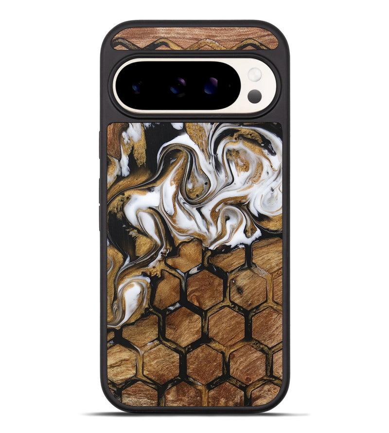 Pixel 9 Pro XL Wood+Resin Phone Case - Jaslene (Pattern, 716168)