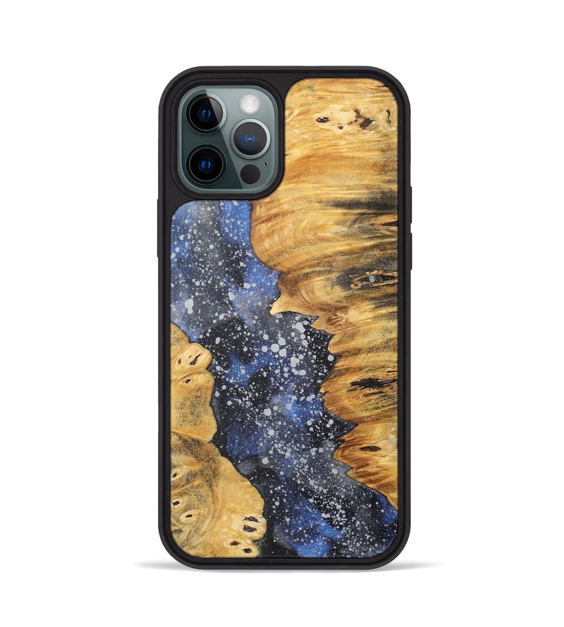iPhone 12 Pro Wood+Resin Phone Case - Zaiden (Cosmos, 716177)