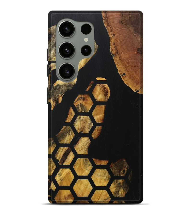 Galaxy S24 Ultra Wood+Resin Live Edge Phone Case - Callie (Pattern, 716408)